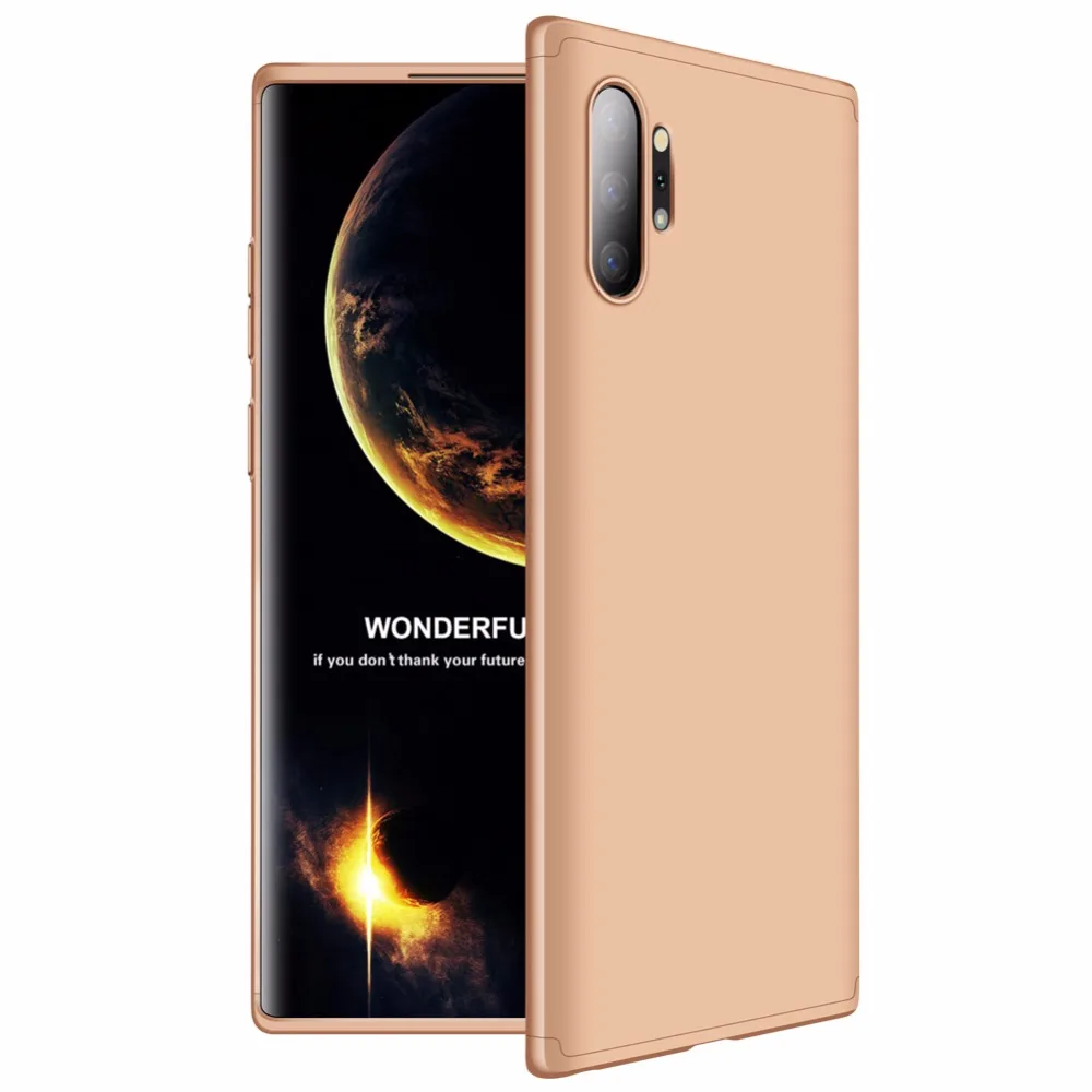 100 шт./лот 360 все включено щит PC модный пластиковый чехол для samsung galaxy Note 8 9 10 10 plus чехол для телефона