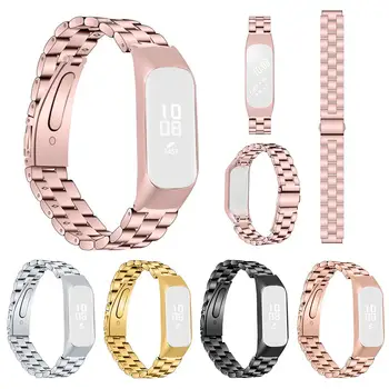 

Replacement Wristband Watch Band Stainless Steel Metal Watch Strap Bracelet Accessories For Samsung Galaxy Fit-e R375