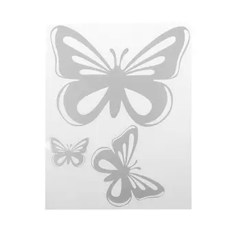 

16.5x12.5CM Beautiful Butterflies For Auto Car Window Vinyl Decal Sticker Decals Decor E7CA
