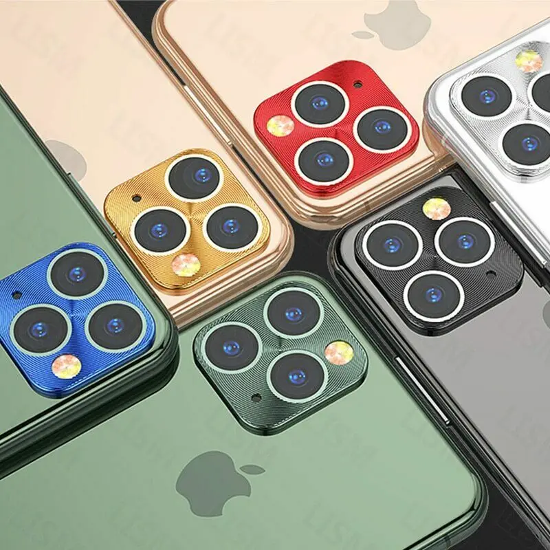 Для iPhone 11Pro Max полное покрытие металлическая защитная пленка для объектива камеры тонкая пленка новейшая защитная пленка для экрана телефона тонкая