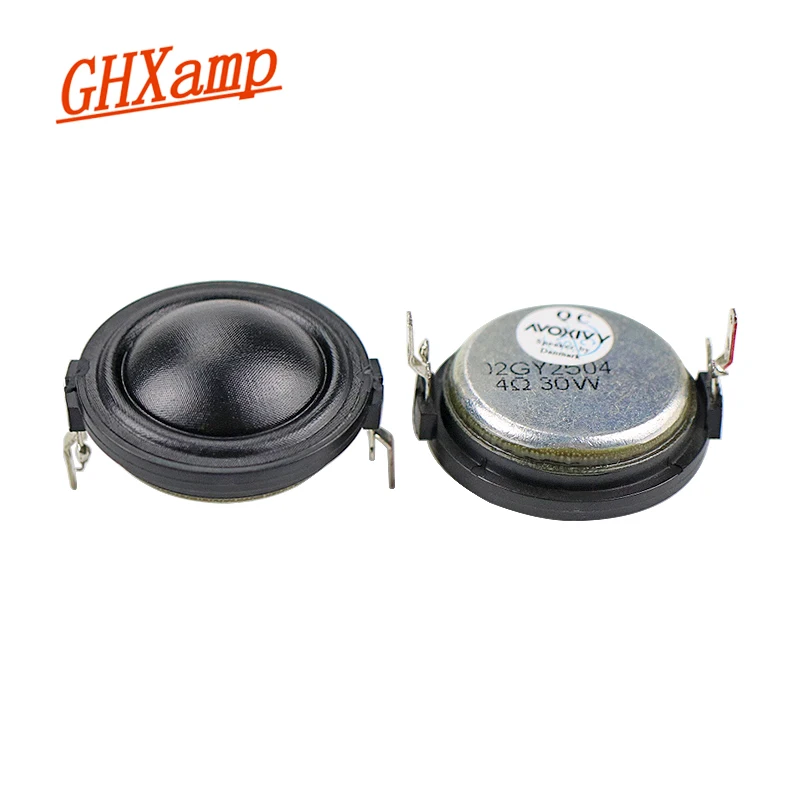 GHXAMP 1.5 Inch 30W 38mm Car Tweeter Silk Film Neodymium Magnetic For Car 4OHM High Pitch 2pcs