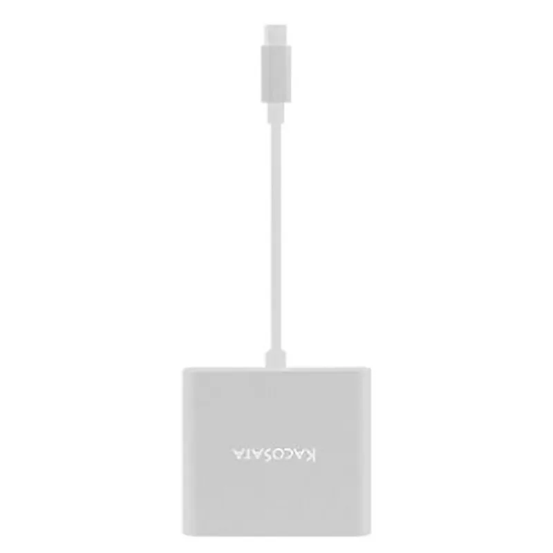 silver Преобразователь для переключателя экранирующий переключатель 3 usb порта док-станция type-C адаптер зарядная станция конвертер Серебряный Высокое качество - Цвет: silver