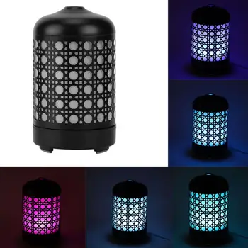 

100ml Electric Humidifier Essential Aroma Oil Diffuser Ultrasonic Mini Air Humidifier USB Mini Mist Maker LED Light
