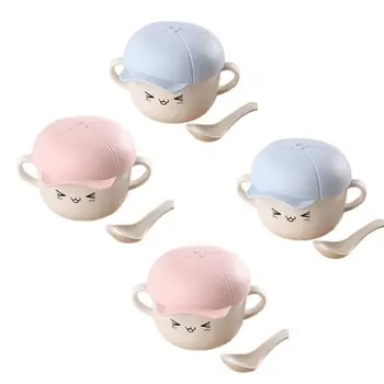 

Eco Friendly Healthy Wheat Straw Plastic Bowl for Soup, Popcorn, Fruit, Salad