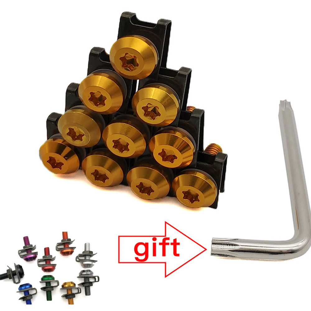 For BMW R1250GS R1200R R1200RT r 1200 rt R1200S R1200ST Universal Motorcycle Fairing Body Bolts Scooter Clips Screw Nuts M6 | Автомобили и