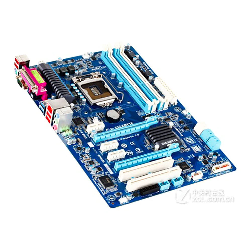 Gigabyte GA PH67A D3 B3 рабочего Материнская плата H67 LGA 1155 Core i7 i5 i3 DDR3 32G SATA3 USB3.0 блок питания