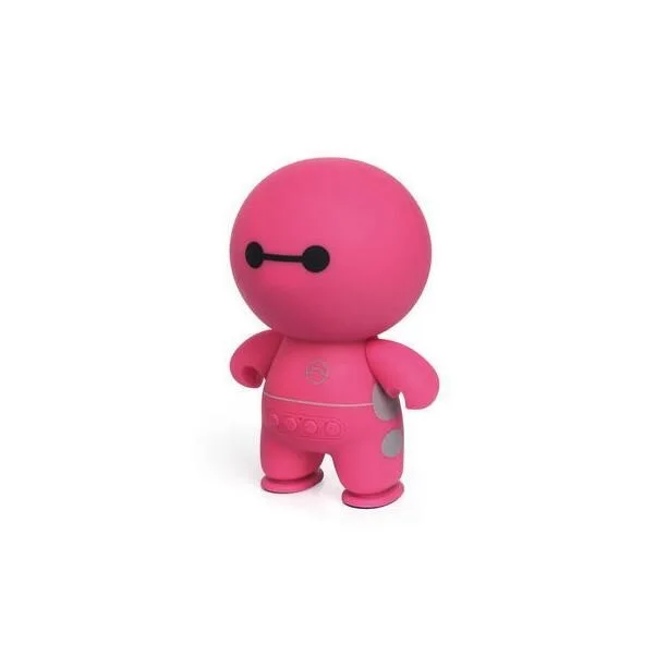 Baymax-Rose Deekite Iron Man Bluetooth Speaker Outdoor Loudspeaker Cartoon Gift Wireless Portable Speaker for iPhone Tablet Computer - Цвет: Baymax-Rose