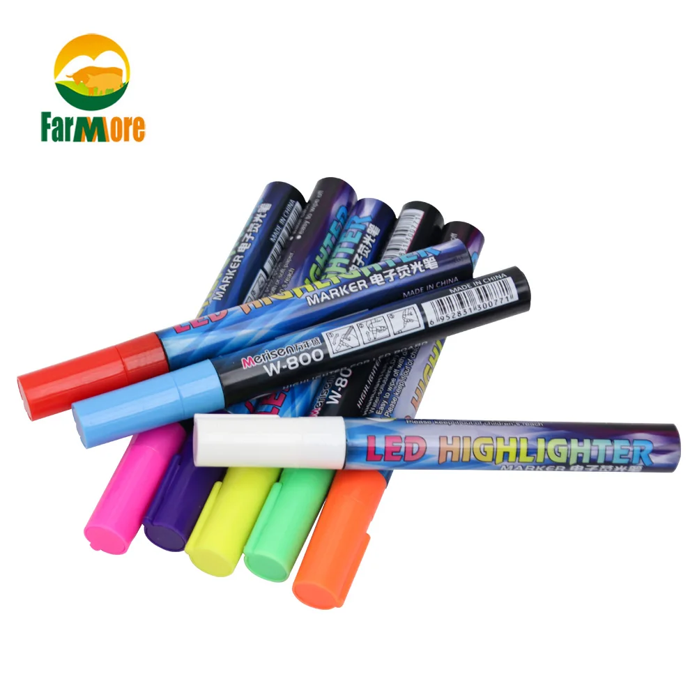 1-2 uds abeja marcador pluma de plástico de marcas pluma 8 colores opcionales de abeja reina marcado electrónico resaltador apicultor Herramientas de Apicultura