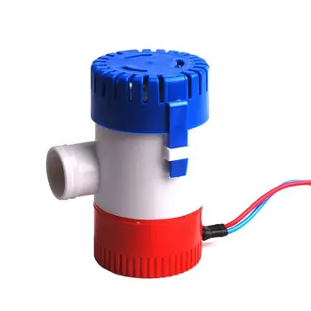 

Hot 12V Electric Marine Submersible Bilge Sump Water Pump Plastic Miniature Self-Priming Water Pump Boat Yacht