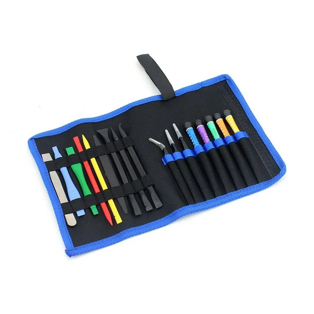 

JF-8170 17 in 1 Multi-functional Phone Repair Tool Set with Bag Cell Phone Repair Tool Kits for iPhone Repair Tools