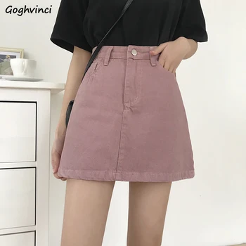 

Skirts Women Kawaii Solid Mini Skirt High Waist Womens Summer Hot Sale Korean Style Students Comfortable Harajuku Elegant Casual