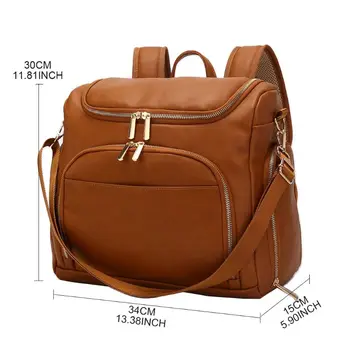 

Multifunctional Baby Diaper Mummy Backpack Large Capacity Nappy Shoulder Bag H8WD