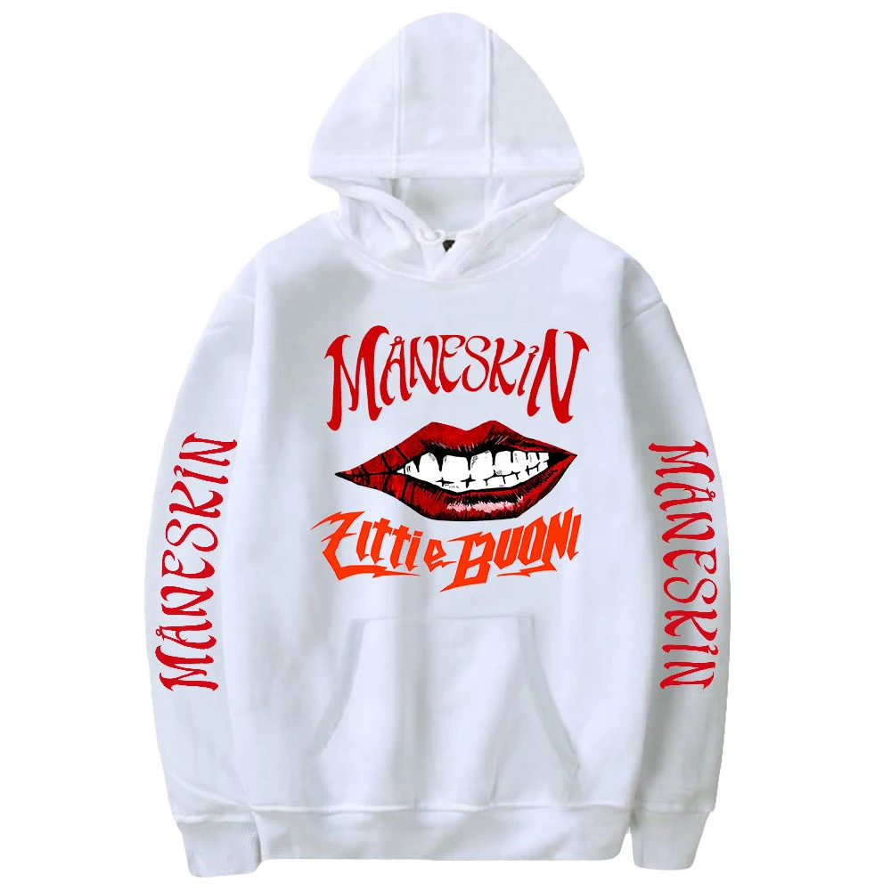 新品未使用　Maneskin　foodie　パーカー　マネスキン 公式 MANESKIN マネスキン (ダミアーノ・デイヴィッド 10月 来日