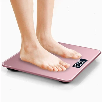 

Big deal Pink Lcd Display Body Index Electronic Smart Weighing Scales 180Kg Bathroom Body Axunge BScale Digital Human Weight Sca