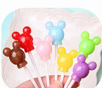 

wholesale! Kawaii mouse Lollipop Charms Pendants Flat back Resin Cabochon for DIY decoration necklace earring keyring Jewelry