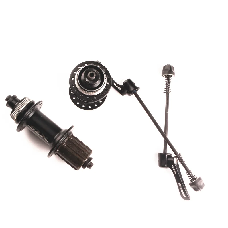 SHIMANO SLX M7000 концентратор& Quick Release 8/9/10/11 Скорость передние и задние дисковые тормоза шампур 32H черный Центральный замок концентратор