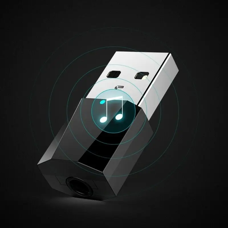 Портативный Bluetooth 4,2 аудио приемник передатчик мин стерео Bluetooth AUX RCA USB 3,5 мм разъем для ТВ ПК автомобильный комплект беспроводной адаптер