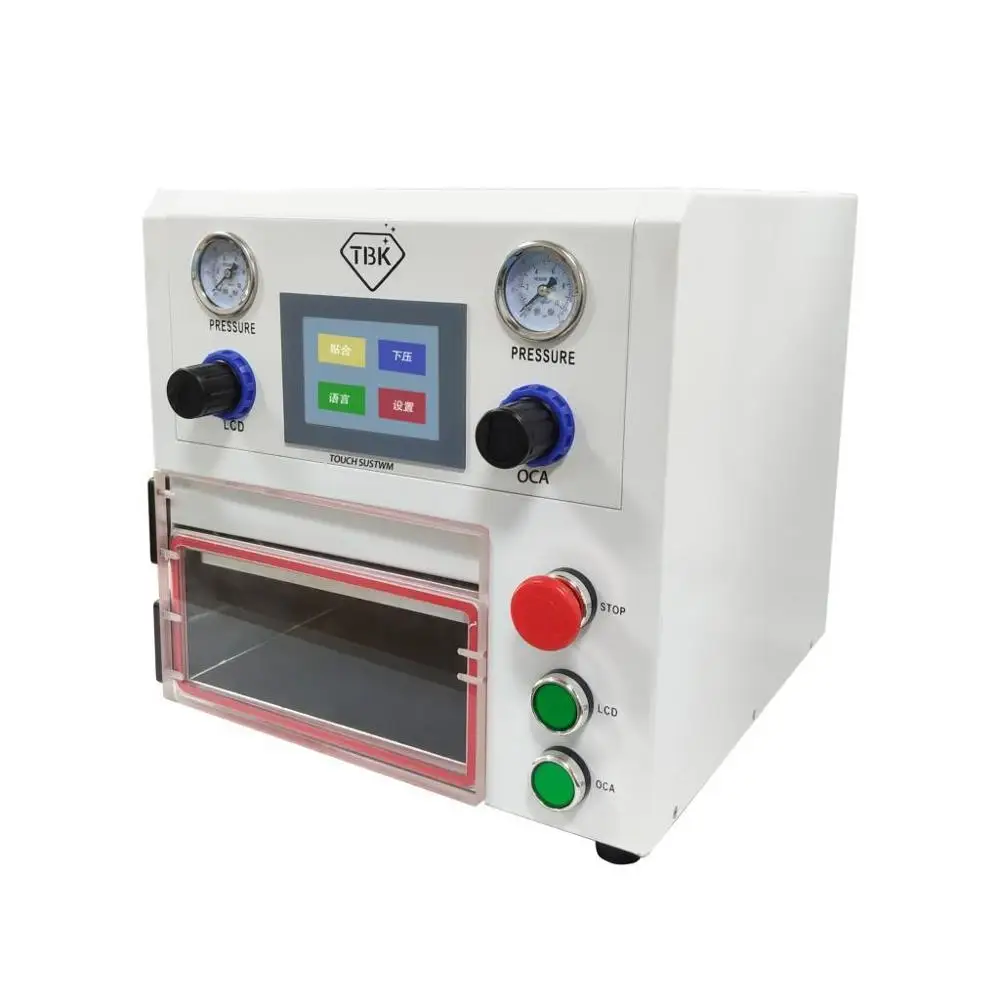  Newest 3 In 1 Tbk-108p Oca Lamination Machine Vacuum Laminating Machine For Curved Screen And Strai