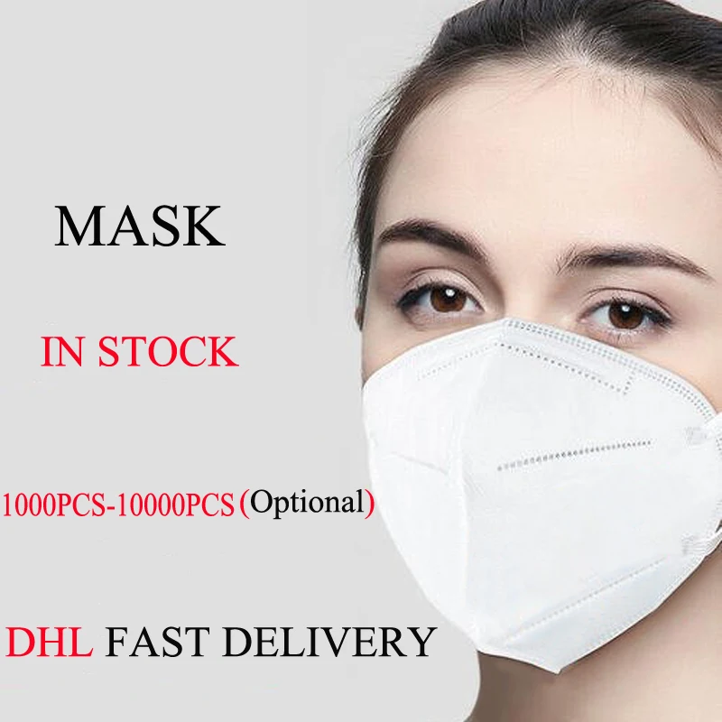 

KN95 Dustproof Anti-fog And Breathable Face Masks 95% Filtration Mouth Masks 3-Layer Mouth Muffle Cover Respirator Reusable