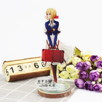 

Violet Evergarden Stand Plate Model Anime Cartoon Figure Stand Holder Board Best Friend Christmas Days Gift