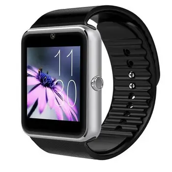 

2020 Smart Watch GT08 With Camera Bluetooth 4.0 Wristwatch Support Sim TF Card Smartwatch Fit for Android Phones