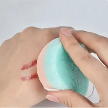 Мыть спонж для очищения спонж-Конняку натуральный пышный прибор для отшелушивания омертвевших клеток кожи лица рукава-крылышки спонж Конняку буфами на рукавах очищающее средство для кожи Красота инструменты