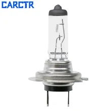 CARCTR из 2 предметов автомобильные галогеновые лампы для фар мотоцикла H3 H1 галогенная лампа 55W 100W кварцевая трубка дальнего и ближнего светильник лампа автомобиля головной светильник тумана светильник