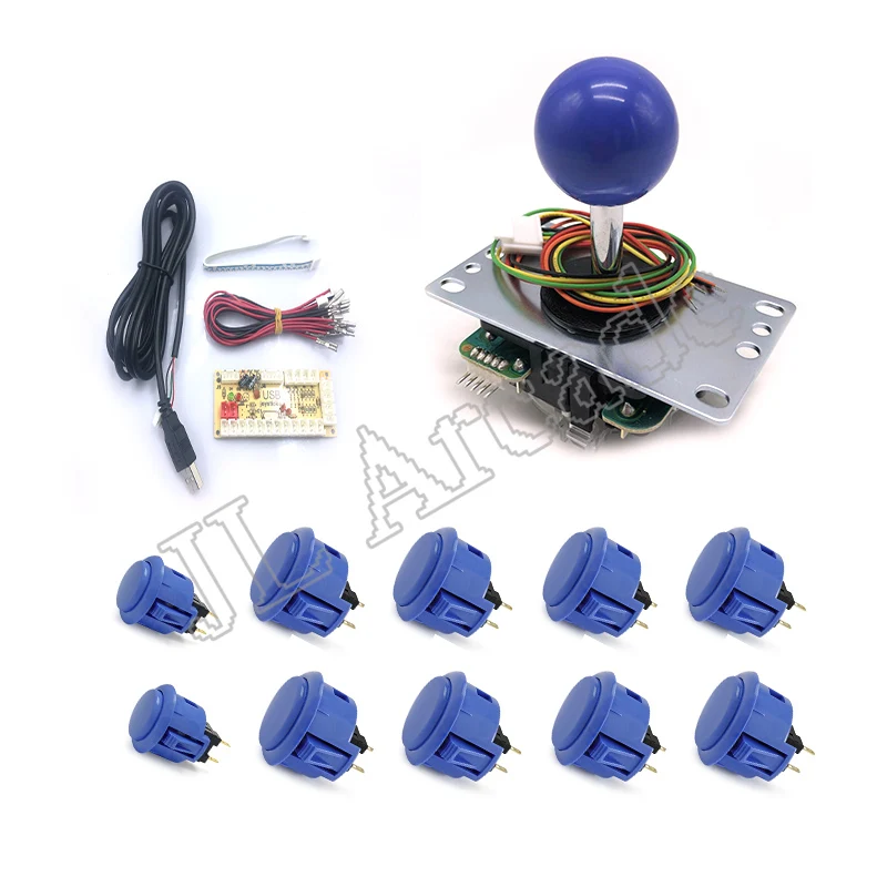 Sanwa оригинальный комплект нулевой задержкой Аркада PS4/PS3 usb датчик DIY kit с 8 JLF 8YT