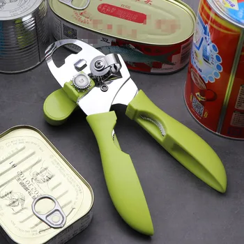 

4 In1Multifunctional Powerful Can Opener Screw Cap Beer Bottle Opener Kitchen Household Cap Opener Canning Knife Kitchen Gadgets