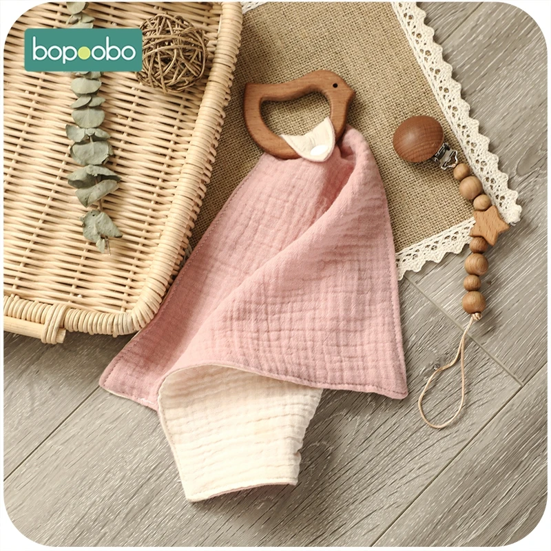 Bopoobo оливковое масло деревянное хлопковое слюнявчик полотенце 1 комплект Пищевой