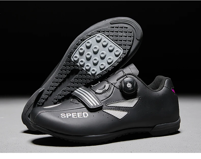 Road Cycling Shoes Sapatilha Ciclismo Bike Men Non-Locking Racing Breathable Ultralight Professional Bicycle Sneakers Women