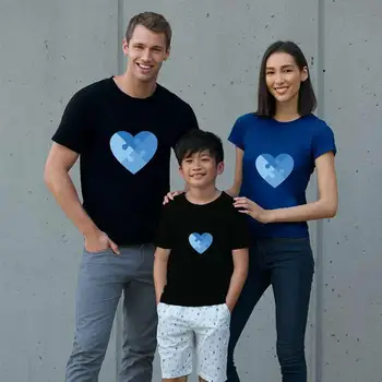 

Funny autism heart t shirt tee men XXXL 4Xl 5XL formal top tee
