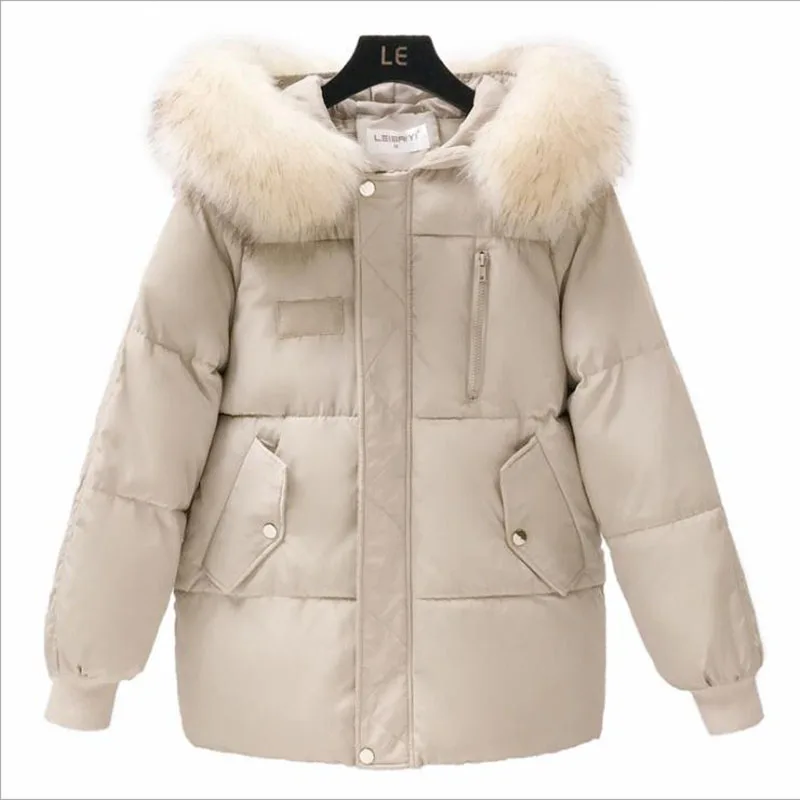 Goede 2019 vrouwen Down Jacket hooded basic Jas Vrouwelijke Jas Chaqueta Mujer korte vrouwen Jas Parka Casual Geul Puffer jas