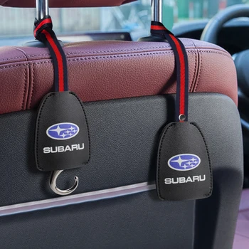 

Car Seat Hook Back Headrest Hanger Storage Hooks Groceries Bag Handbag Multifunction For Subaru xv forester impreza outback WRC