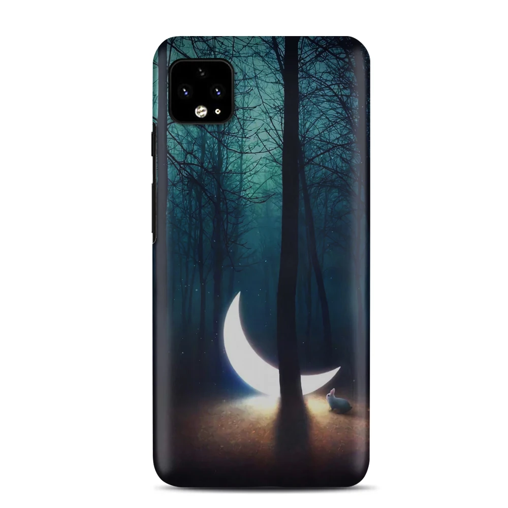 Pixel XL4 3D Ультратонкий матовый чехол для телефона для Google Pixel 4 XL тонкий противоударный чехол для человека на заказ pixel 4 фото чехол - Цвет: Design as Photo