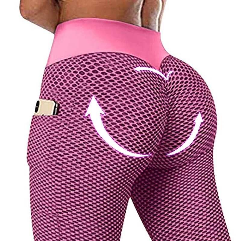 maternity leggings Sexy Mesh Booty Lifting Women Leggings Fitness High Waist Tummy Control Seamless Pants Push Up Workout Gym Running Pants faux leather leggings