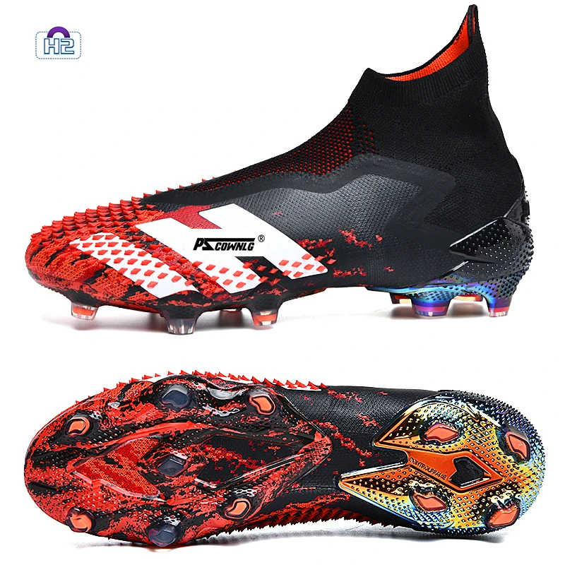 Zapatos de fútbol a la moda para hombre, deportivas baratas, Botines altos Predator Mutator 20, talla 35 venta al por mayor|Calzado de fútbol| - AliExpress