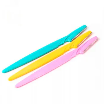 

3pcs/1pcs Eyebrow razor Facial Hair Remover Eyebrow Trimmer sharp Mini Makeup Knife shaper shaver For Women