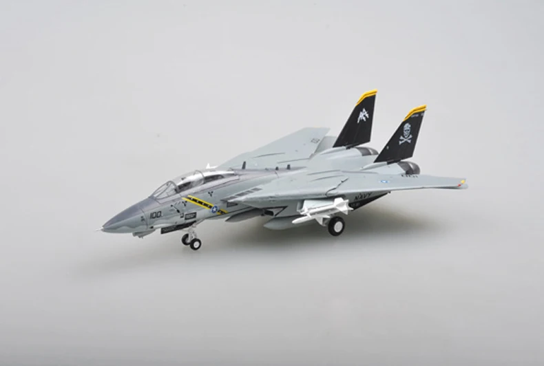 F-14B Tomcat истребитель Готовая модель Коллекция Модель самолета 1/72 масштаб