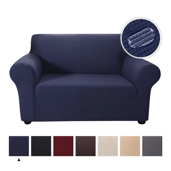 

Universal Sofa Cover Waterproof Solid Color High Stretch Slipcover All-inclusive Elastic Couch Cover Sofa Covers For Dining Room