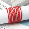 Fil rouge chaîne Bracelet pour femmes Simple chanceux à la main armure corde Bracelet hommes mode Couple bijoux amoureux cadeau Bracelet ► Photo 2/6