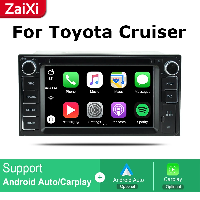 Top 2 Din Android radio bluetooth GPS Navigation wifi Stereo video For Toyota FJ Cruiser 2006~2018 Car Multimedia Player 3 Top 2 Din Android radio bluetooth GPS Navigation wifi Stereo video For Toyota FJ Cruiser 2006~2018 Car Multimedia Player 3