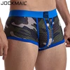 JOCKMAIL boxer men underwear men camouflage mesh underwear boxershorts men Breathable gay sexy underwear calzoncillos hombre ► Photo 3/6