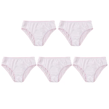 

5pcs Disposable Panties Travel Outdoors Disposable Underpants Breathable Cotton Briefs Portable Underwear Pregnant Woman Panties
