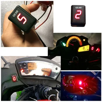 

Motorcycle Speed LED Gear Display Indicator For Kawasaki VULCAN VN NINJA6 Ninja ZX-6R Z750 VN900 KLX125 ESTRELLA