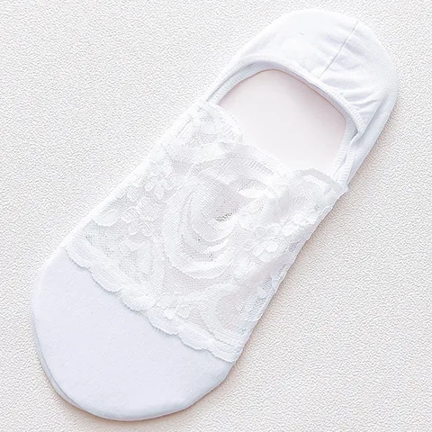 5 pair Summer women socks slippers non-slip breathable lace lace invisible socks sexy non-slip cool thin socks fashion socks 14