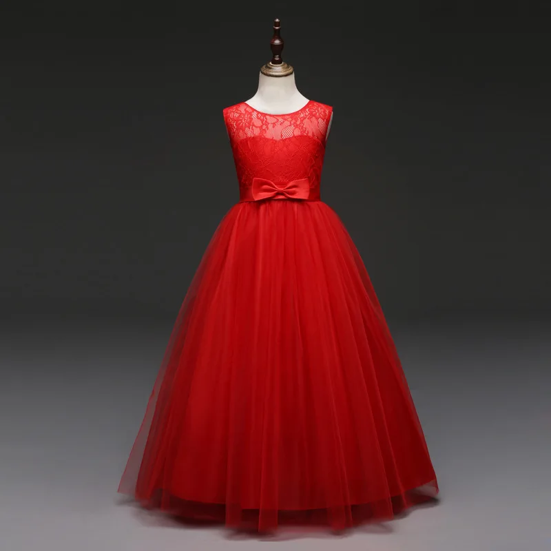 

2019 New Style Children Late Formal Dress Princess Dress Girls Concert Late Formal Dress Performance Formal Dress Long China Lar