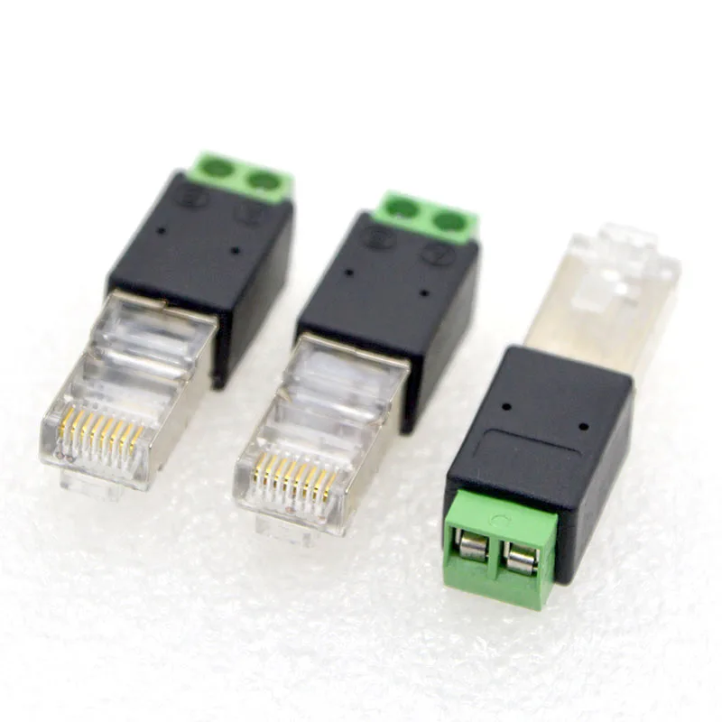 Connecteur RJ45 Industriel mâle sur bornier