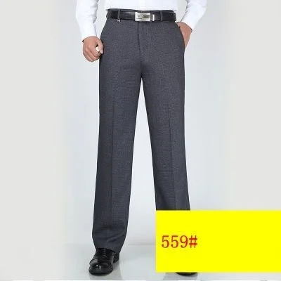 picture color Плюс размер большой 8XL 9XL 10XL 11XL 12XL 14XL 15XL костюм брюки мужские большие размеры повседневные брюки деловые прямые брюки 52 54 56 58 60 - Цвет: picture color