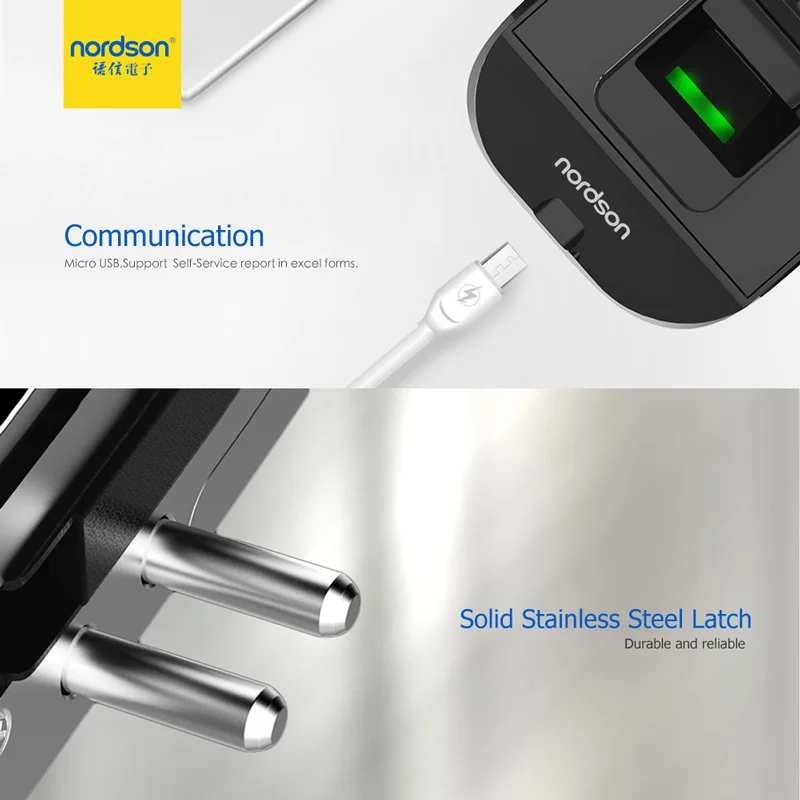 Nordson 2,4 дюймовый экран умный отпечаток пальца бескаркасная стеклянная дверь фиксированный Аккумулятор мощность беспроводной RFID цифровой электрический замок